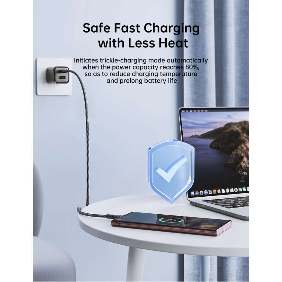 JOYROOM 100W Fast Charging Data Cable Type-C To C S-CC100A11 1.2m