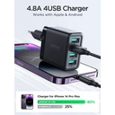 JOYROOM 24W 4.8A 4 USB Port Charger JR-TCN03