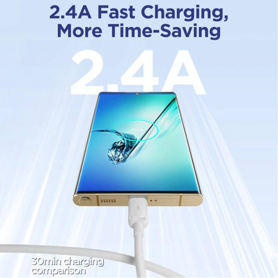 JOYROOM 2.4A USB To Micro USB Data Cable S-AM018A14 1.2m