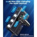 JOYROOM 154W Multi-Port Car Cigarette Lighter JR-CL06 1M