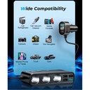JOYROOM 154W Multi-Port Car Cigarette Lighter JR-CL06 1M