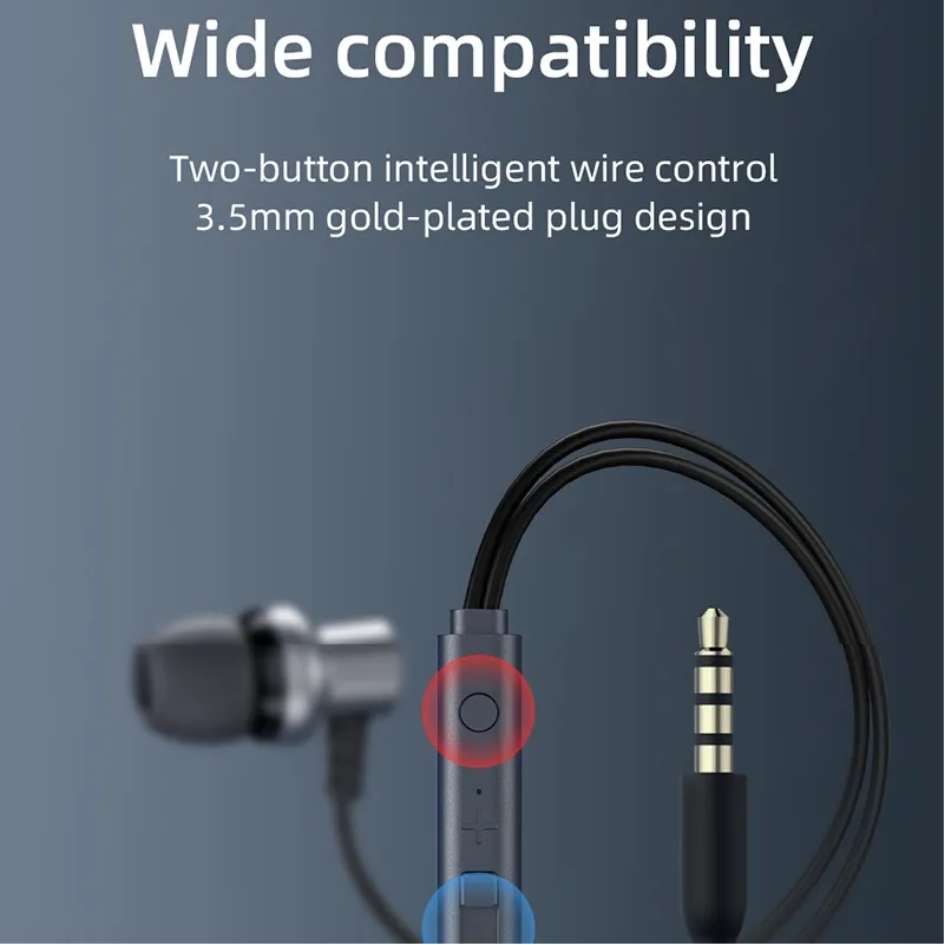 JOYROOM In-Ear Wired 3.5mm Earphone JR-EL115