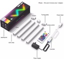 Ambient Smart Lighting RGBIC 4pcs SLX06