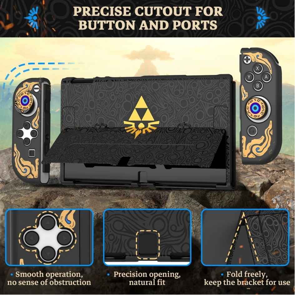 IINE NSW OLED Zelda Triforce Protective Case L810