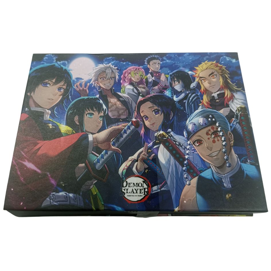 DEMON SLAYER KEYCHAIN, EARING, BRACELET SET