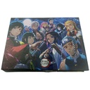 DEMON SLAYER KEYCHAIN, EARING, BRACELET SET