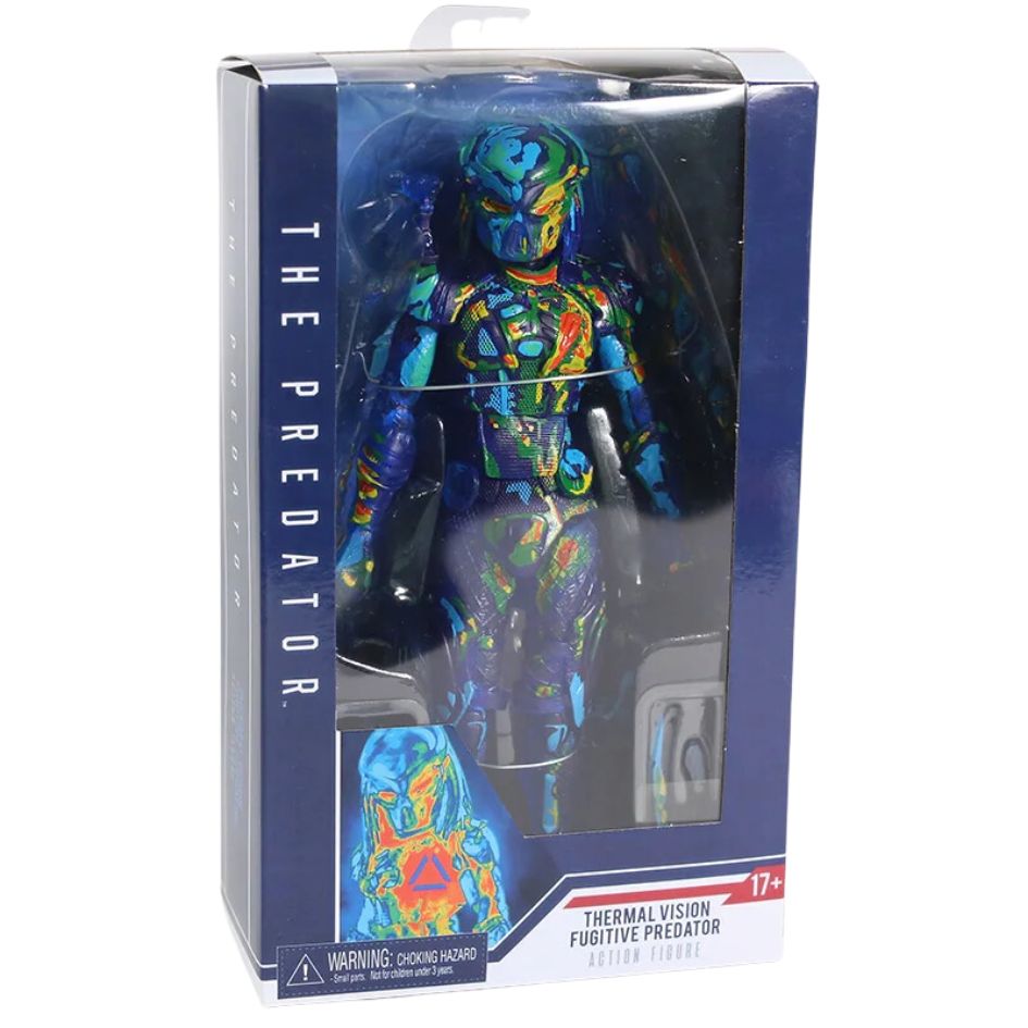 NECA The Predator Thermal Vision Fugitive Predator Action Figure 18cm