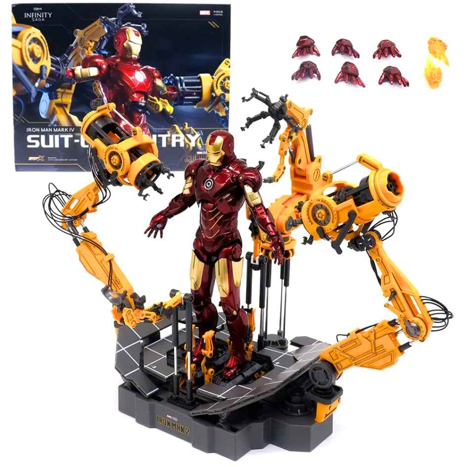 Marvel Iron Man Mark VI Suit-Up Gantry The Infinity Saga