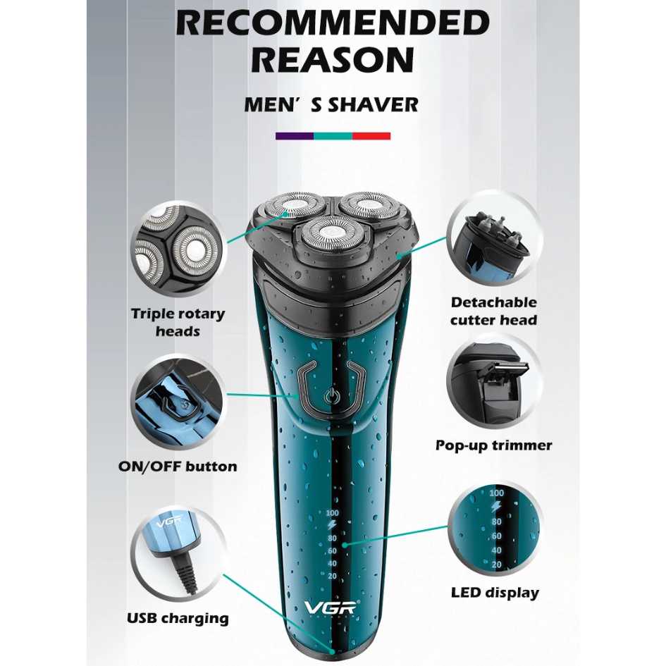 VGR V-322 Professional Men's Shaver