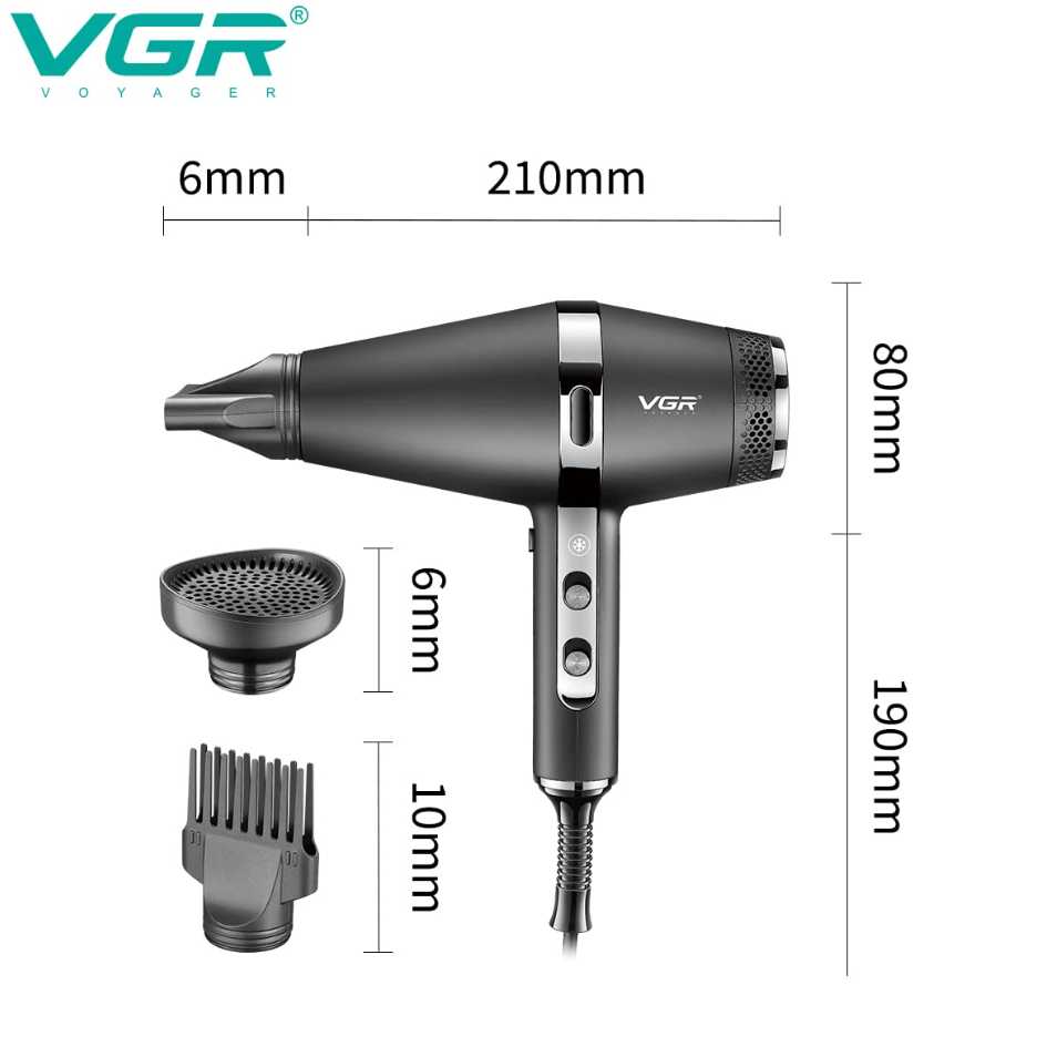 VGR V-451 Professional Salon Series Hair Dryer