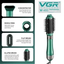VGR V-493 Professional Hot Air Styler 4 In 1