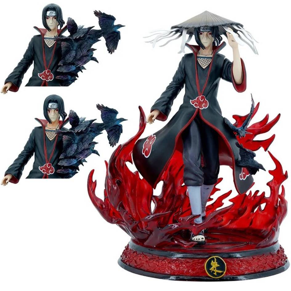 Naruto Shippuden Itachi Uchiha With Akatsuki Hat Statue