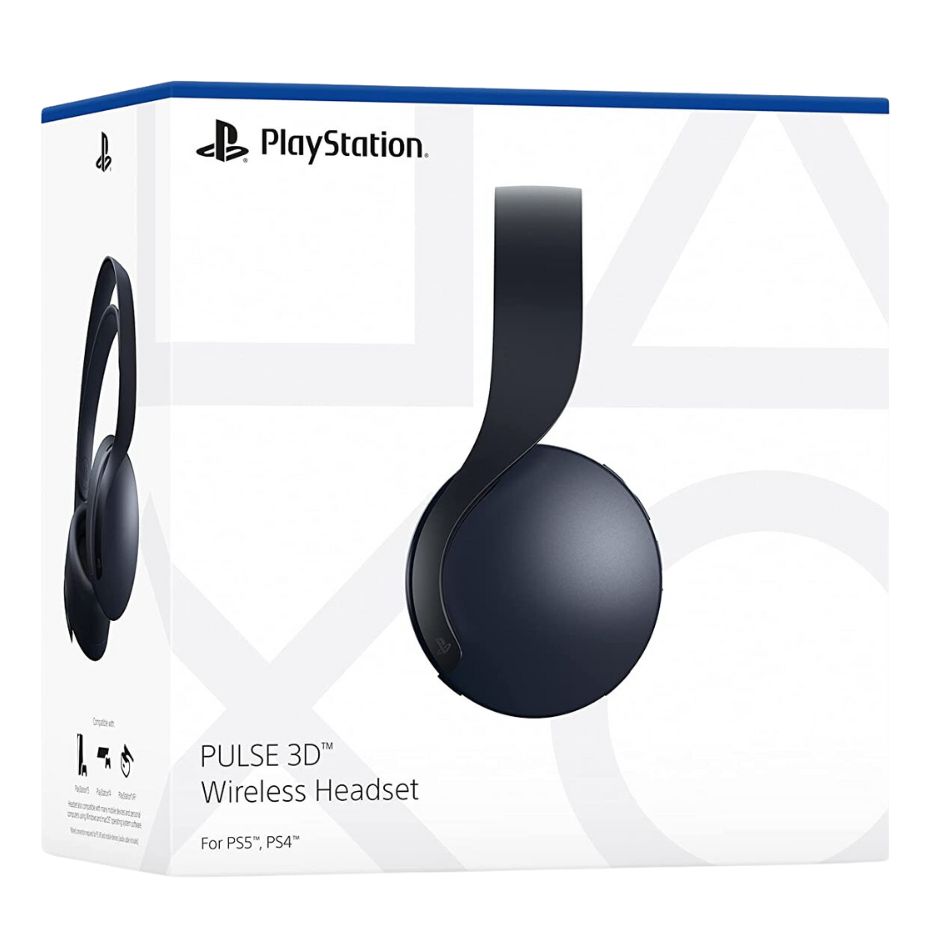 Playstation Pulse 3D Midnight Black Wireless Headset PS5 and PS4