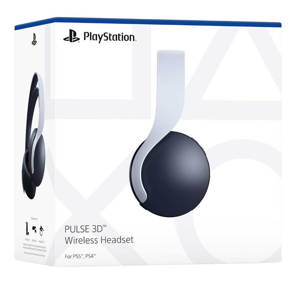 Playstation Pulse 3D White Wireless Headset PS5 and PS5