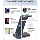 JOYROOM 3 In 1 Foldable Wireless Charging Station JR-WQN01