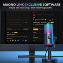 Maono DM30RGB Programmable USB Condenser Microphone