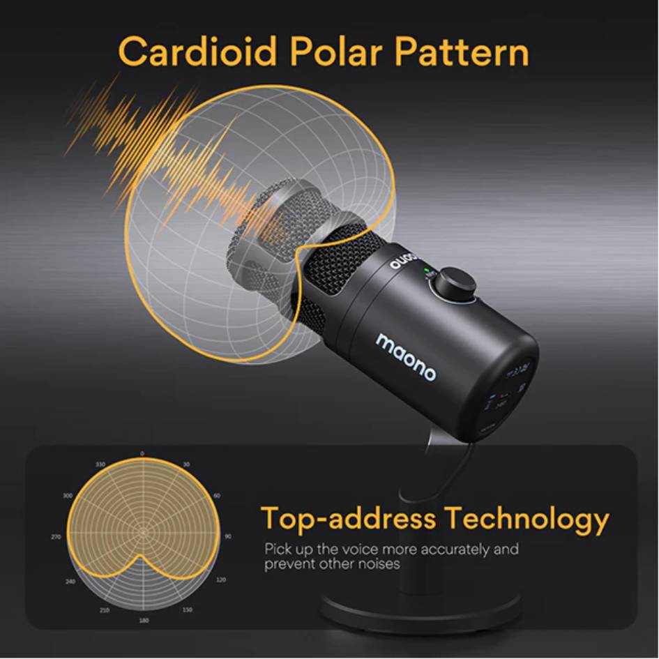 Maono PD100U USB Dynamic Microphone