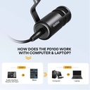Maono PD100 XLR Dynamic Microphone