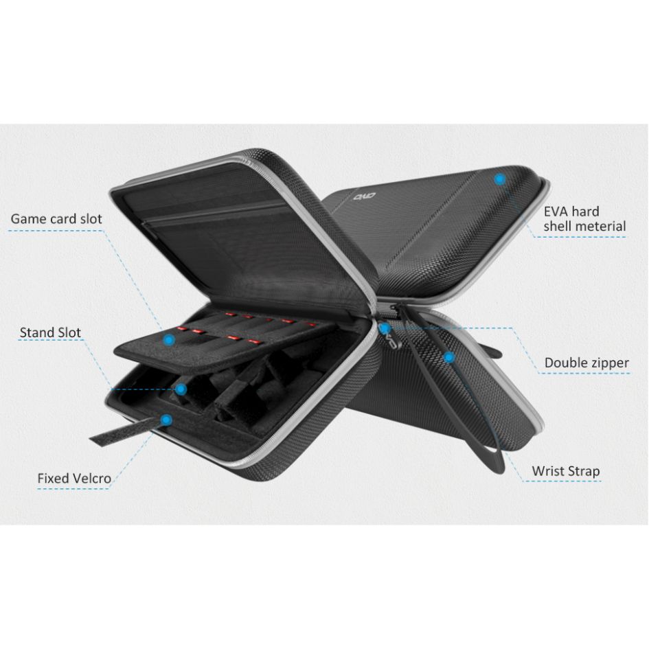 OIVO NSW Portable Hard Shell Travel Case Pouch IV-SW117