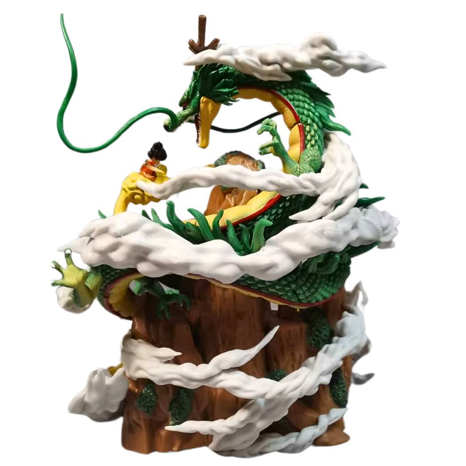 Dragon Ball Son Goku With Shenron Gk Figure 24cm