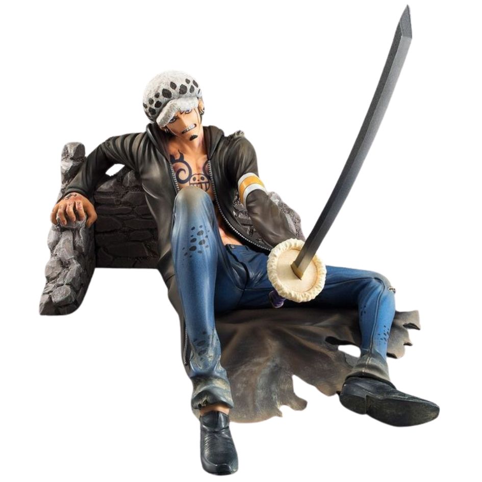 One Piece Trafalgar Law Portrait.Of.Pirate Megahouse Figure 18cm