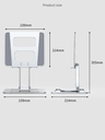 360° Rotating Laptop Stand A6