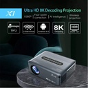 Xnano UHD Smart Wireless Projector X1