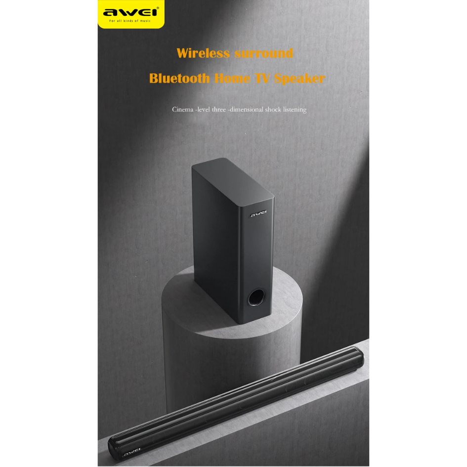 Awei Y520 Wireless Bluetooth Soundbar With Subwoofer