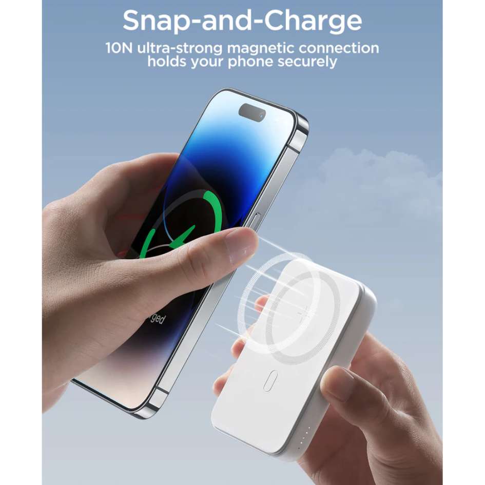 JOYROOM 20W 10000mAh Magnetic Wireless Mini Power Bank JR-W020