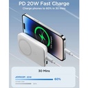 JOYROOM 20W 10000mAh Magnetic Wireless Mini Power Bank JR-W020