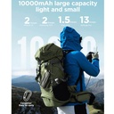 JOYROOM 10000mAh Outdoor Power Bank with 3 Built-in Cables JR-L016