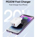 JOYROOM 20W PD+QC 3.0 Dual-Port Fast Charger JR-TCF05EU