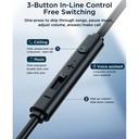 JOYROOM 3.5mm Ergonomic Half In-ear Wired Earphones JR-EW04