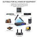 G-Mark Professional Wireless Dual Handheld Microphone G210V