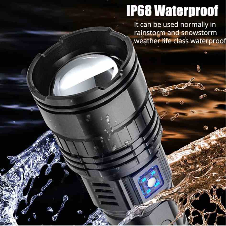 Professional Rechargeable Flashlight 15000mAh LF-S33