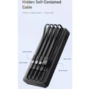 Awei Multiple Output Power Bank 10000mAh With Cable P133K