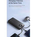 Awei Multiple Output Power Bank 10000mAh With Cable P133K