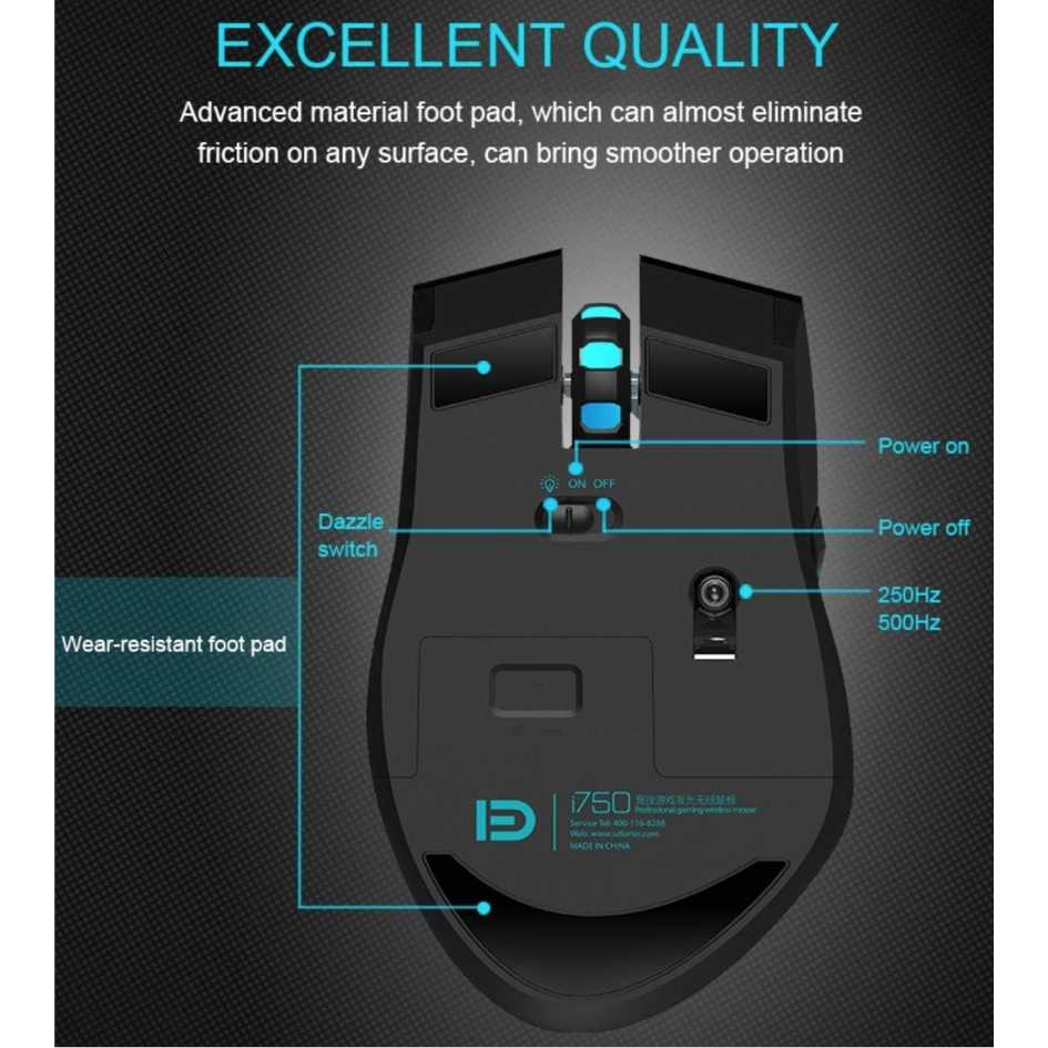 FD Wireless Gaming Mouse i750