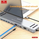 Earldom 14 In 1 USB-C Multi-function Docking Station W28