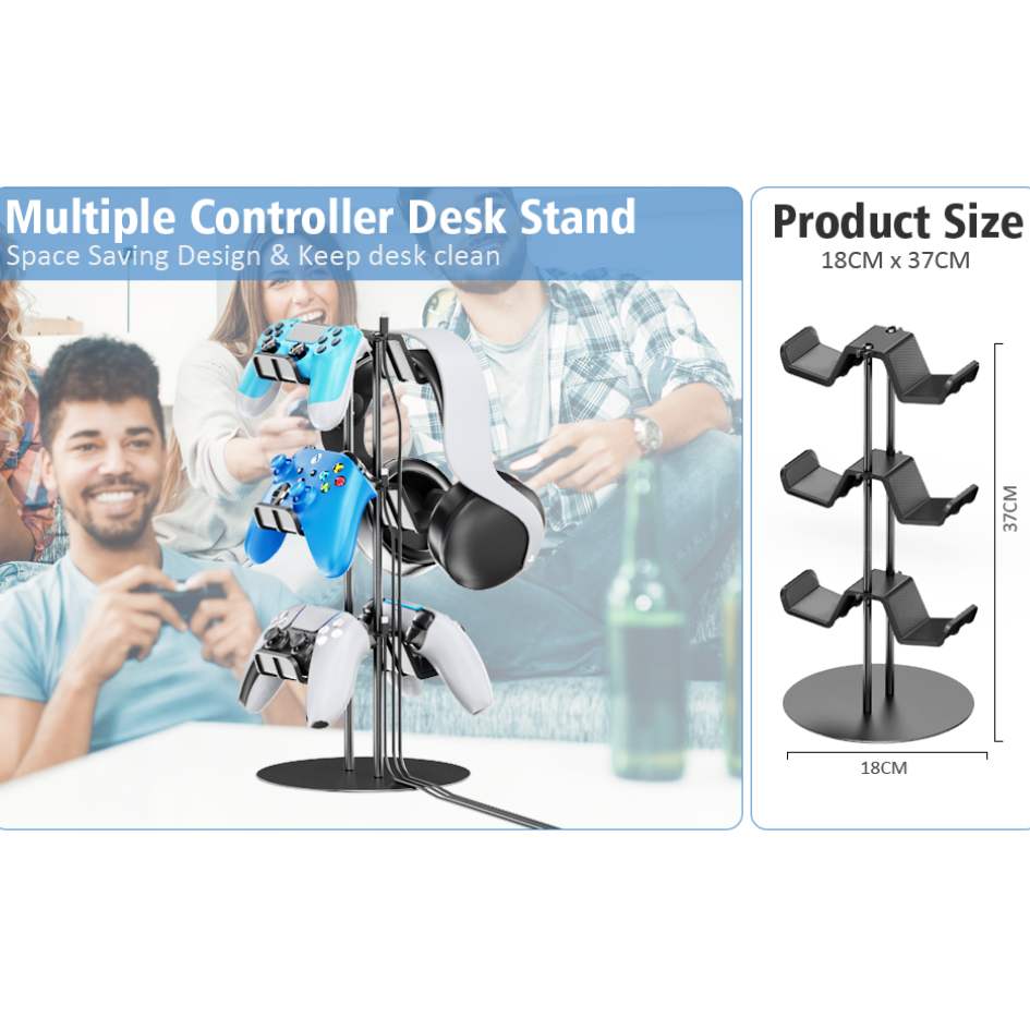 Kytok Multiple Controller Desk Stand (For 6 Controllers)- KT-K516