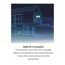 EZVIZ H4 2K Wi-Fi Smart Home Camera
