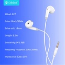 Celebrat 3.5mm Wired Comfortable Stereo Earphone G27