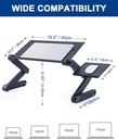 MULTIFUNCTIONAL LAPTOP TABLE WITH COOLER YG56