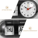 Manual Flip Calendar/Clock