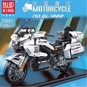 Mould King 23001 2018 Honda Gold Wing GL1800 (1:7) Building Blocks 1328 Pcs