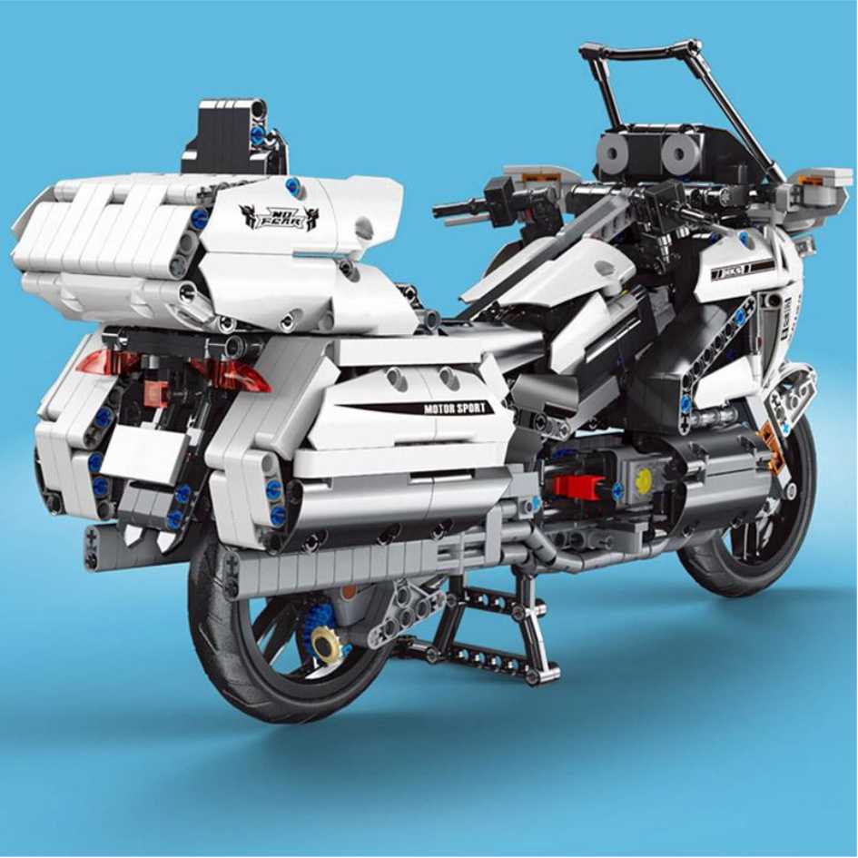 Mould King 23001 2018 Honda Gold Wing GL1800 (1:7) Building Blocks 1328 Pcs