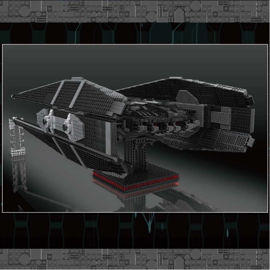 Mould King 21025 Star Wars Kylo Ren Tie Fighter Building Blocks 3758 Pcs