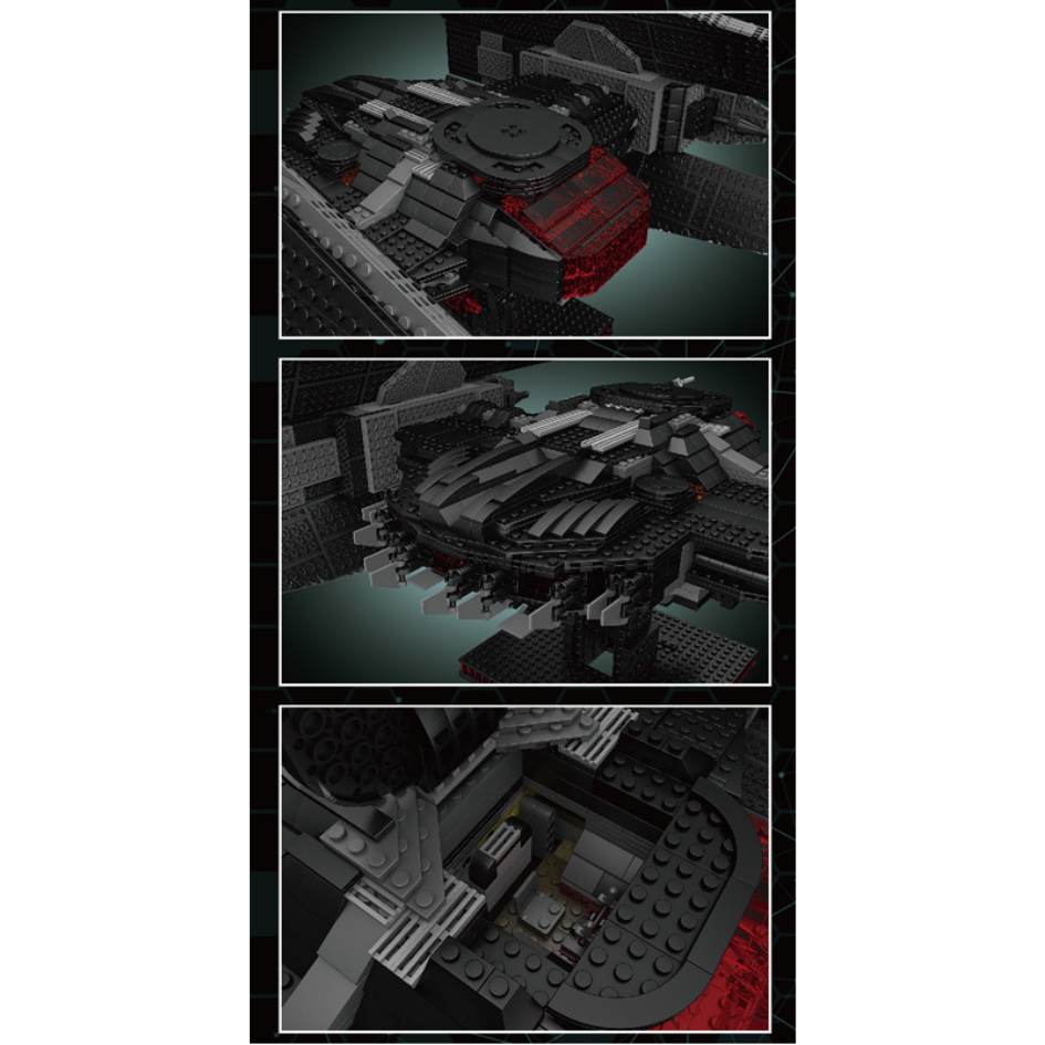 Mould King 21025 Star Wars Kylo Ren Tie Fighter Building Blocks 3758 Pcs