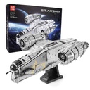 Mould King 21023 The Mandalorian Razor Crest Starship Building Blocks 5018 Pcs