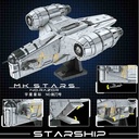 Mould King 21023 The Mandalorian Razor Crest Starship Building Blocks 5018 Pcs